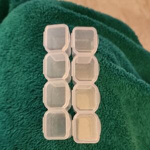 Clear Plastic Storage Containers(2)